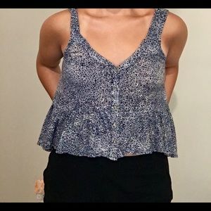 Free people cropped tank